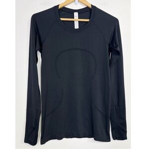 Lululemon Swiftly Tech Long-Sleeve Shirt 2.0 Hip Length Black